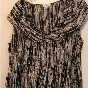 Chaus silk blouse size 18W